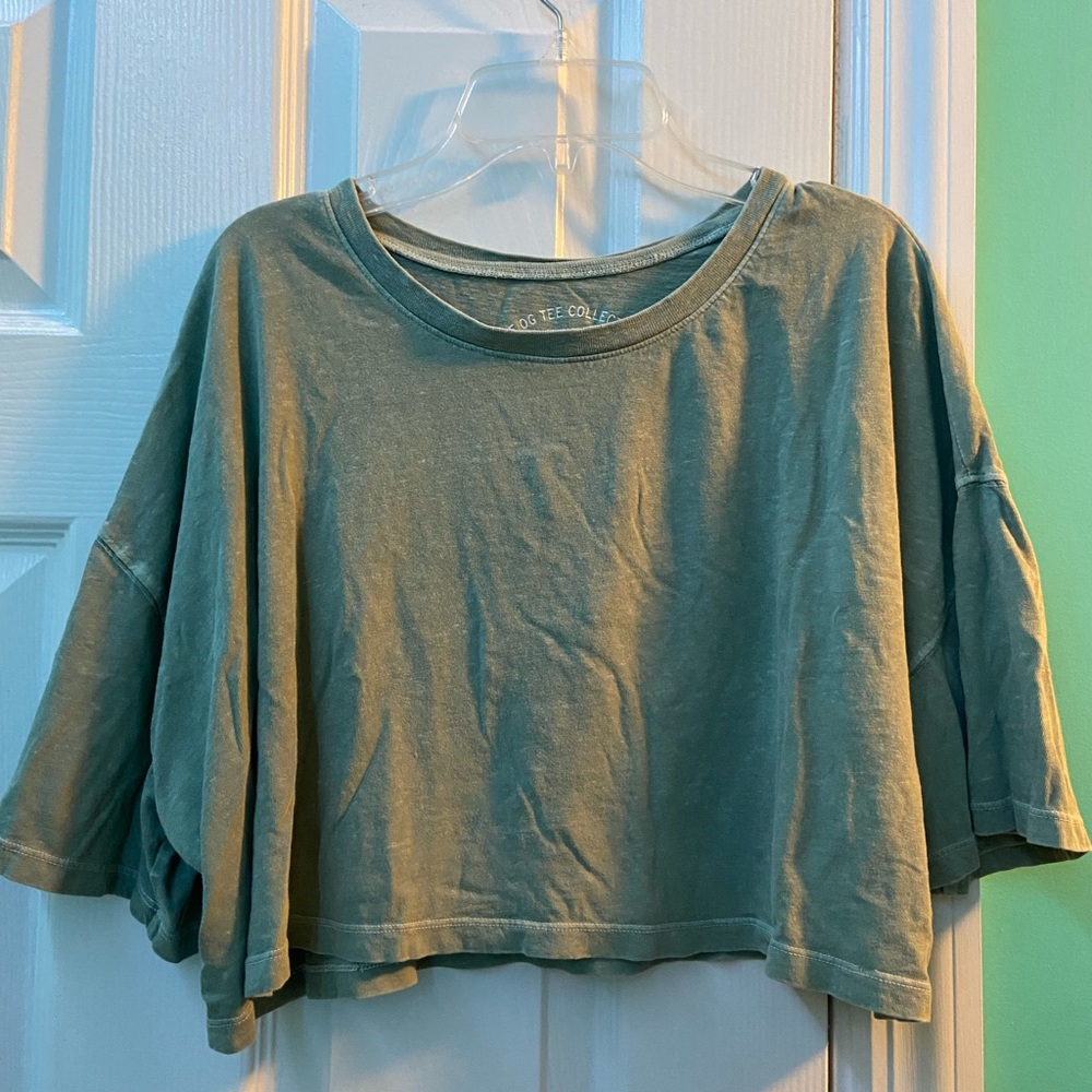 Aeropostale The OG Tee Collection Boyfriend Cropped Tee